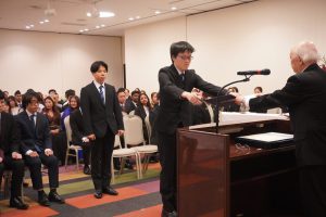 第３２回卒業証書授与式を行いました